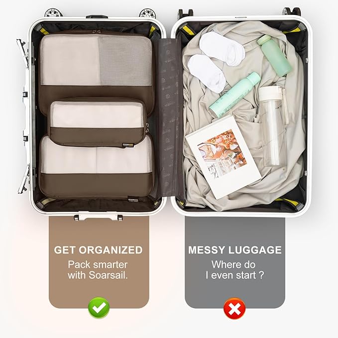 5 Set Compression Packing Cubes - Image 6
