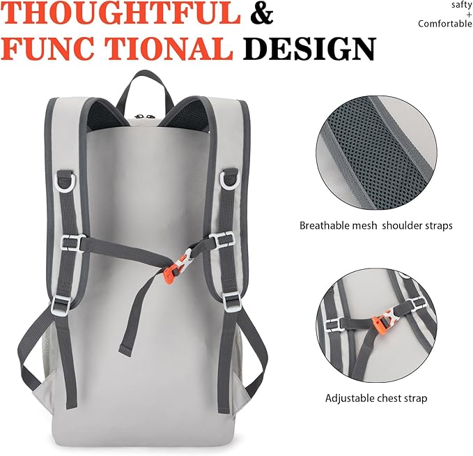 Hiking Backpack, Large 35L Travel Backpacks - Image 4
