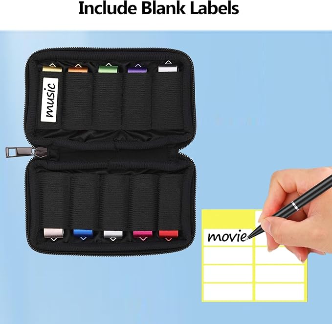 ABLAZE Flash Drive Case USB Storage Case, USB Holder Storage Bag - Image 5