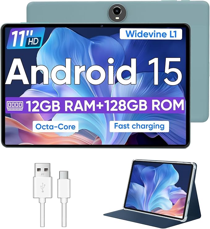 Android 15 Tablet, 11 Inch Tablets by WXUNJA