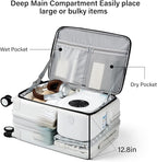 Hanke Hardside Expandable Checked Luggage, 24 Inch Top Opening Trunk Luggages - Image 5