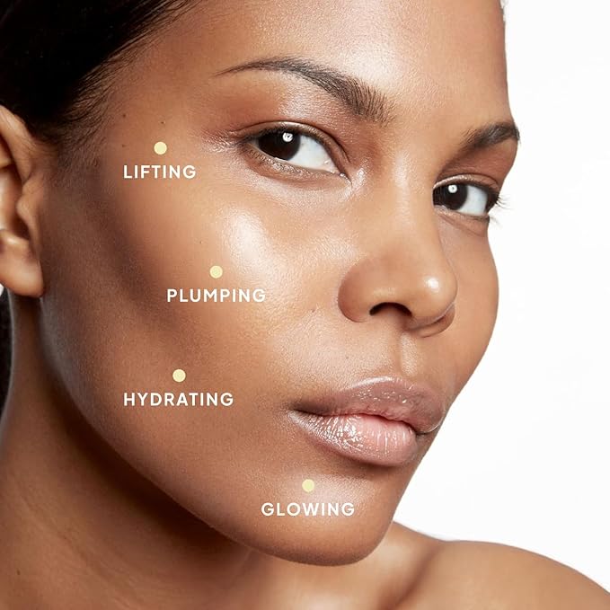Droplette Ultra Starter Set – Patented Micro-Infuser Skincare Device with Collagen Hydrofiller Capsules for Hydration & Plumping – Dove Grey Device with 28 Single-Use Capsules