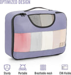 Veken 8 Set Packing Cubes for Travel Essentials, Suitcase Organizer Bags in 4 - Image 4
