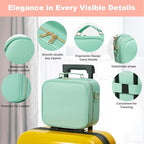 Mocado Travel Makeup Bag with LED Lighted Mirror, Travel Makeup Organizer - Image 2