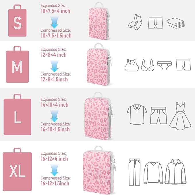4-Piece Packing Cube Set - Image 4