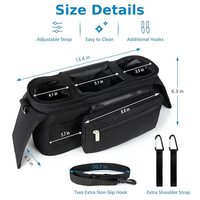 Accmor Universal Stroller Organizer - Image 9