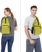 MOSISO Sling Backpack Bag, Crossbody Shoulder Bag Travel Hiking Daypack Chest - Image 7