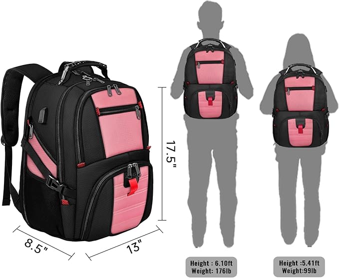 YOREPEK Travel Backpack, Extra Large 50L Laptop Backpacks - Image 7