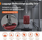 SHOWKOO Luggage Sets Expandable PC+ABS Durable Suitcase Double Wheels TSA Lock - Image 8