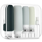 16 Pack Travel Bottles for Toiletries, Large 6oz Silicone Travel Containers jar by Mrsdry