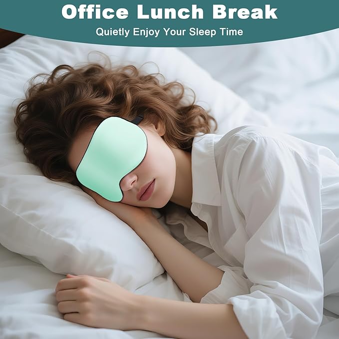 Sleep Mask, Real Natural Pure Silk Eye Masks - Image 5