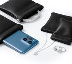 PU Leather Jewelry Travel Pouch Bag Leather Sunglasses Pouch Christmas - Image 3
