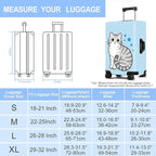 Luggage Cover Washable Suitcase Protector Anti-scratch Suitcase cover Fits - Image 6