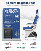 Lekebobor 16 Inch Underseat Carry On Luggage - Image 2