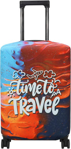 Explore Land Luggage Cover Suitcase Protector Fits 18-22 Inch Case by ExploreLand