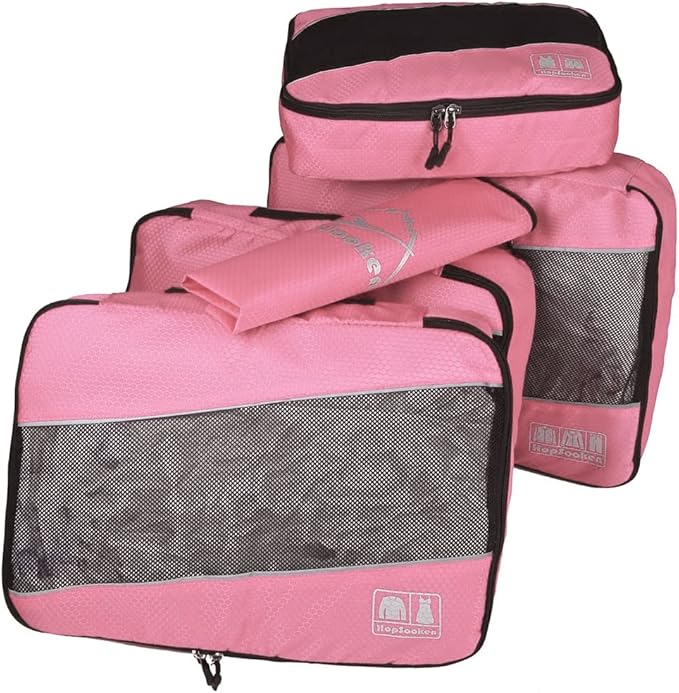 5 Set Packing Cubes for Travel Large Suitcase Luggage Organizer Bags Travel - Image 2