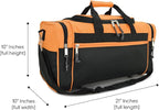 DALIX 21" Blank Sports Duffle Bag Gym Bag Travel Duffel - Image 7
