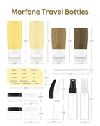 Morfone 16 Pack Silicone Travel Bottles Set - Image 6