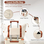 Merax Luggage Set 3 Piece Carry on Luggage, Lightweight Durable Spinner Suitcase - Image 4