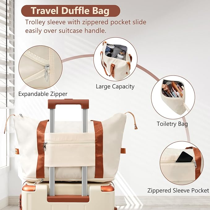 Merax Luggage Set 3 Piece Carry on Luggage, Lightweight Durable Spinner Suitcase - Image 4