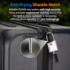 TSA Approved Luggage Locks, Ultra-Secure Dimple Key Travel Locks - Image 3