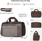 Hanke Underseat Carry On luggage Bags - Image 2