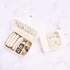 2 Layer Portable Jewelry Box, Large Jewelry Travel Case - Image 6