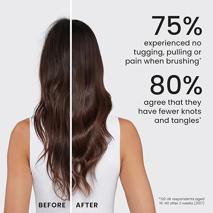 Tangle Teezer Ultimate Detangler Brush for Wet & Dry Hair, Eliminates Knots & Reduces Breakage for Straight to Wavy Hair Types, Apricot Blaze