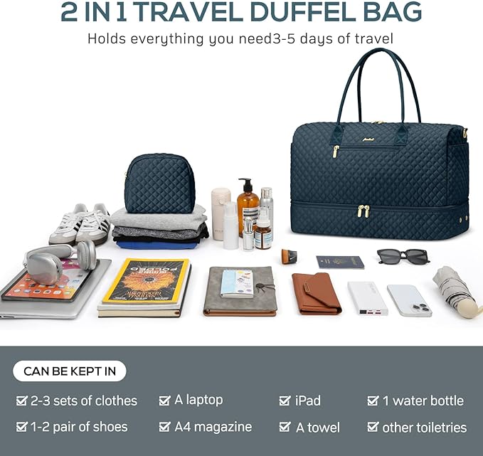 Travel Weekender Bags for Women - Image 4
