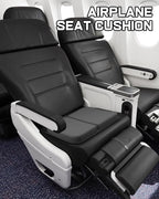 Gel Travel Seat Cushion, Portable Airplane Seat Cushion, 14.5" x 10.5" Thick & - Image 5