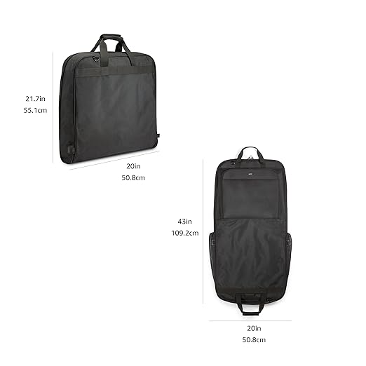 Amazon Basics 43" Premium Garment Bag - Image 5
