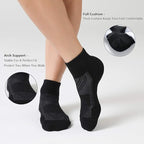CS CELERSPORT 6 Pairs Women's Running Ankle Socks Athletic Sport Socks Cushioned - Image 5