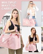 Initial Travel Duffel Bag Sports Gym Bag - Image 5