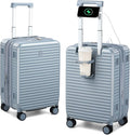 Hard Shell Suitcases Airline Approved 20 Inch Carry on Luggage by HanTrip