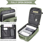coowoz Large Travel Backpack For Women Men, Carry On Backpack Flight Approved - Image 5