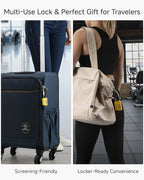 LUGGEX TSA Locks for Luggage, Suitcase Locks TSA Approved, Luggage Locks - Image 9