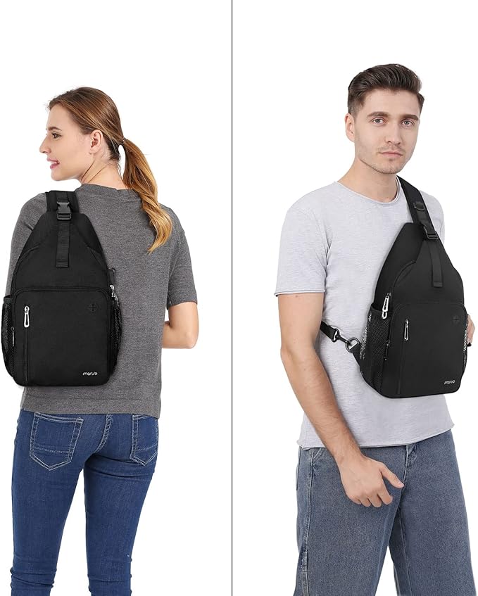 MOSISO Sling Backpack Bag, Crossbody Shoulder Bag Travel Hiking Daypack Chest - Image 7