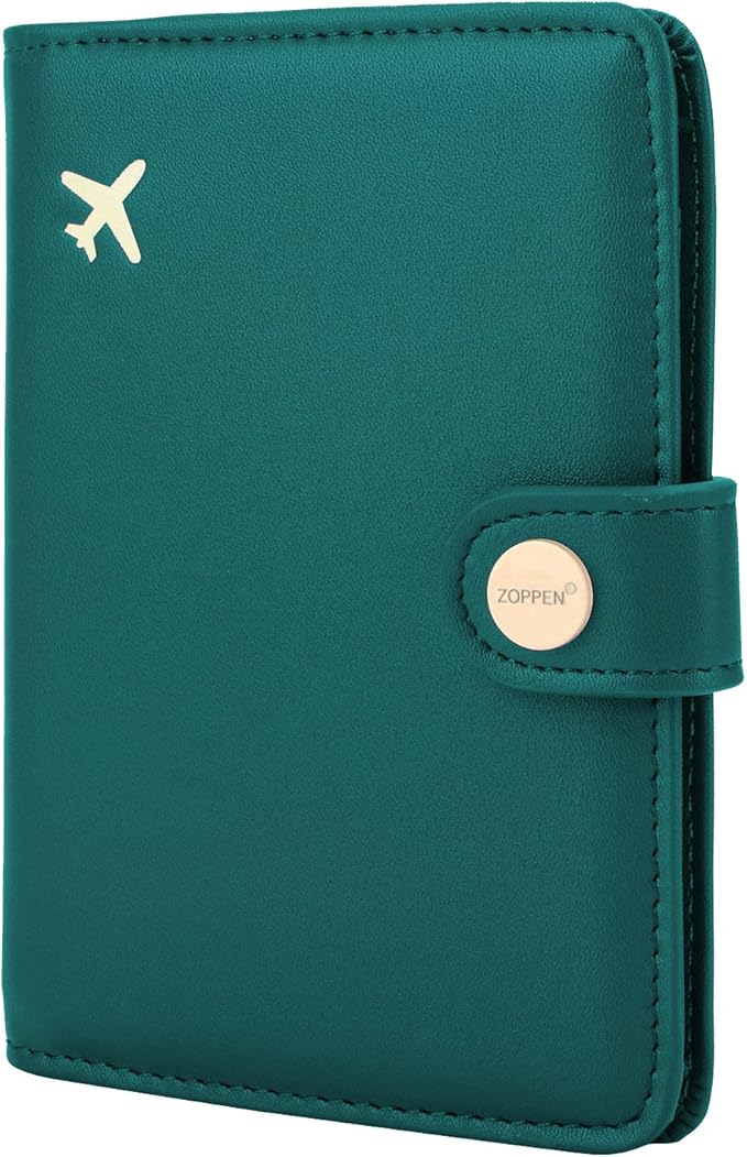 ZOPPEN Passport Holder Women, Passport Cover Travel Wallet Rfid Blocking - Image 5