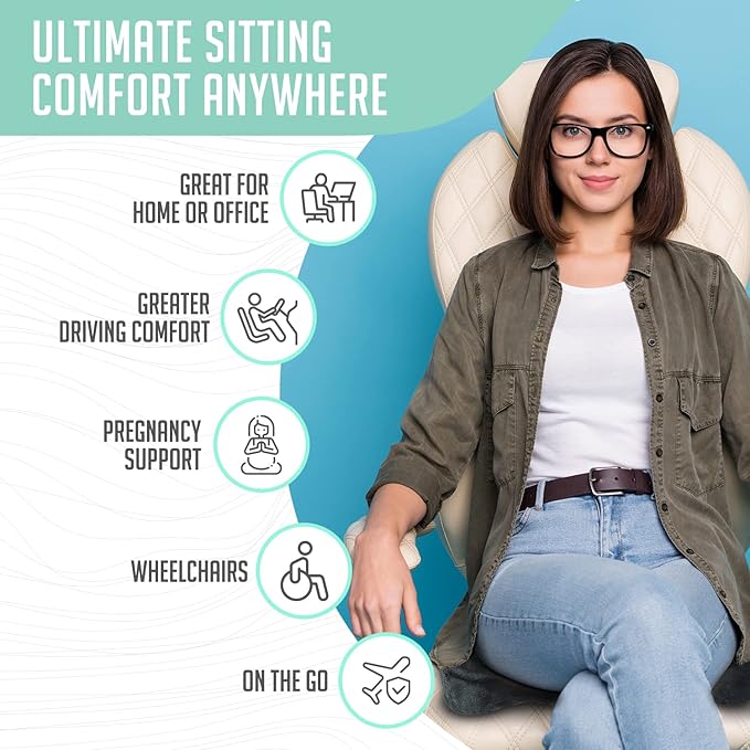 Premium Foldable Travel Seat Cushion - Image 5
