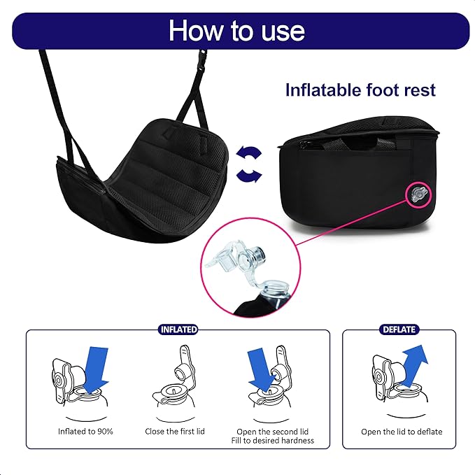 2-in-1 Airplane Footrest Pillow - Image 6