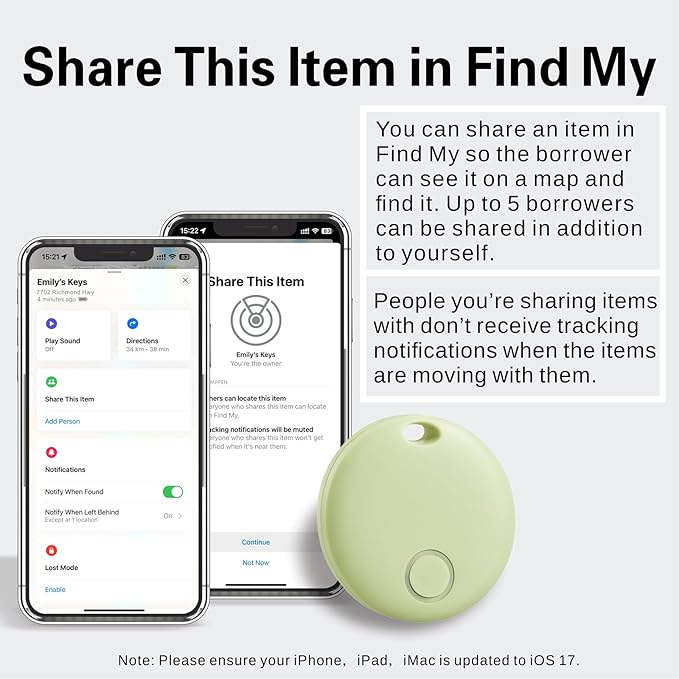 Reyke Smart Tag, Air Tracker Luggage Tracker, Works - Image 5