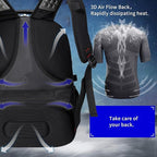 SHRRADOO Extra Large 50L Travel Laptop Backpack - Image 6