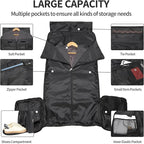 Carry On Garment Bag for Travel, Convertible Travel Garment Bag for Men Women - Image 3