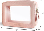 Aveniee Clear Makeup Bag Organizer, Travel Toiletry Bag - Image 8