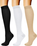 CHARMKING Compression Socks for Women & Men Circulation 15-20 mmHg is Best by CHARMKING