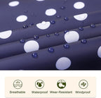 SaphiRose Unisex Rain Poncho Raincoat Hooded - Image 5