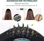 Aima Beauty Hair Dryer Brush, One Step Hair Dryer & Volumizing Hot Air Brush, 3 Heat/Speed Settings, Advanced Ionic Technology, Ceramic Coating, Nylon Pins & Tufted Bristles, Dark Green, 1000W, 125V