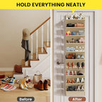 Over the Door Shoe Organizer for Closet, Shoes Rack - Image 6