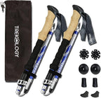 Trekology Trek-Z Collapsible Hiking & Trekking Poles by TREKOLOGY