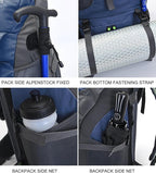 Bseash 50L Hiking Backpack, Water Resistant Lightweight Outdoor Sport Daypack - Image 3